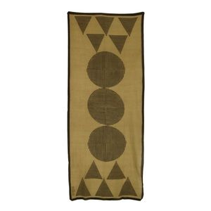 Block Shop Temple scarf, hand-printed silk and cotton